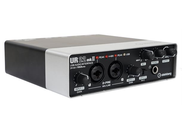 Steinberg ur22 mkii мигает лампочка usb